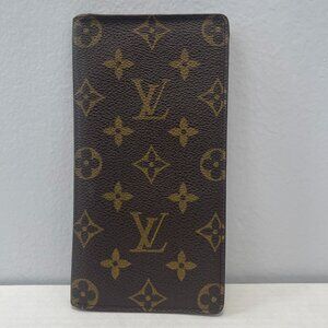 Louis Vuitton Vintage Monogram Porte Valeur Carte Credit Bifold Wallet- Preowned